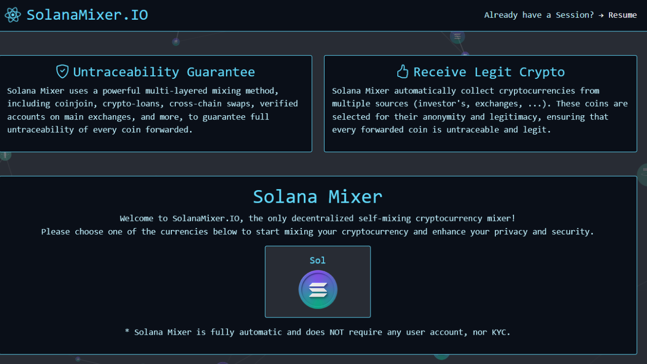 SolanaMixer.IO